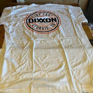 DIXXON White and Black Sturgis T-Shirt